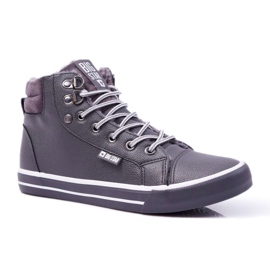 Sneakers da donna Big Star High Grey Warm EE274413 grigio