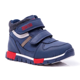 Scarpe da bambino per bambino Sneakers Big Star Navy Blue EE374065 blu navy
