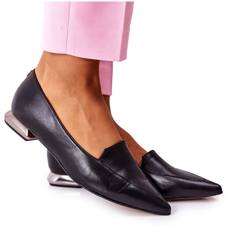 Scarpe Brogue Donna Laura Messi Nere 2074 nero