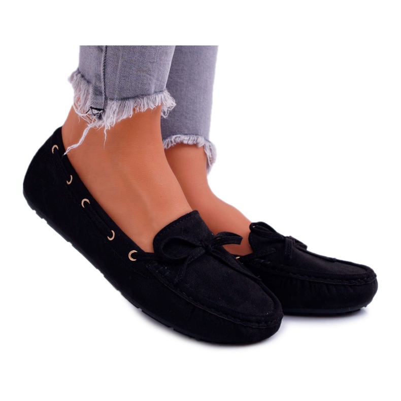 S.Barski Mocassini Donna Scamosciato Nero S. Barski Gustoben