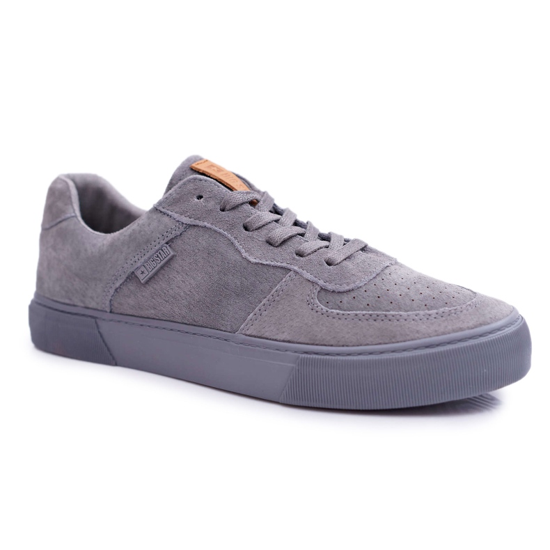 Sneakers Uomo Big Star Suede Grigie EE174365 grigio