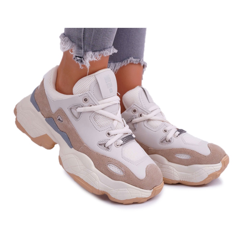 Scarpe Sportive da Donna Big Star di Daniel Lopez Beige FF274429