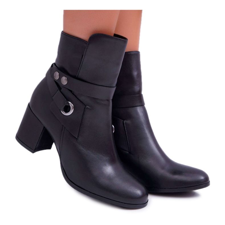 Stivali Donna Pelle Slip Nero 1820 Laura Messi