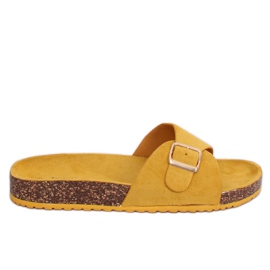Ciabatte scholki miele 6103 Giallo