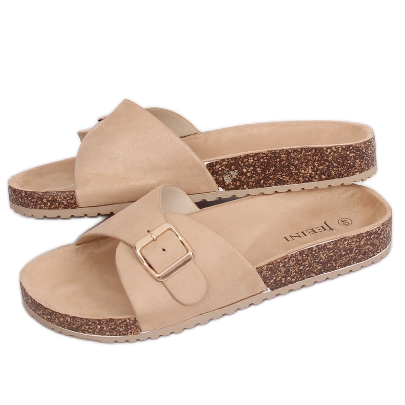 Pantofole scholki beige 6103 Beige