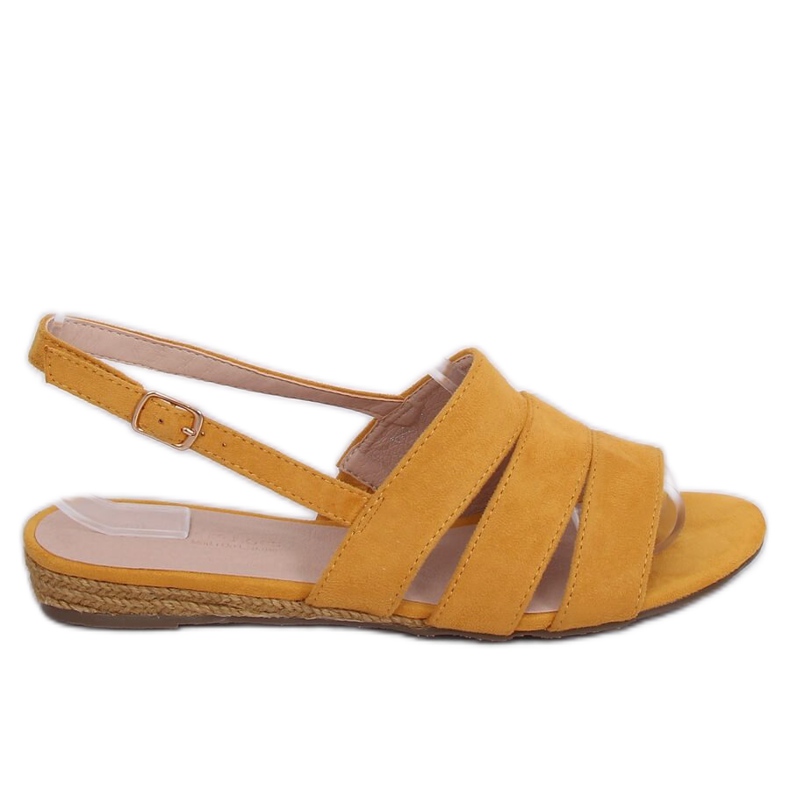 Sandali espadrillas miele 9291 Amarillo giallo