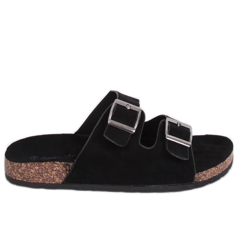 Pantofole scholki nere BL3100-SF Black nero