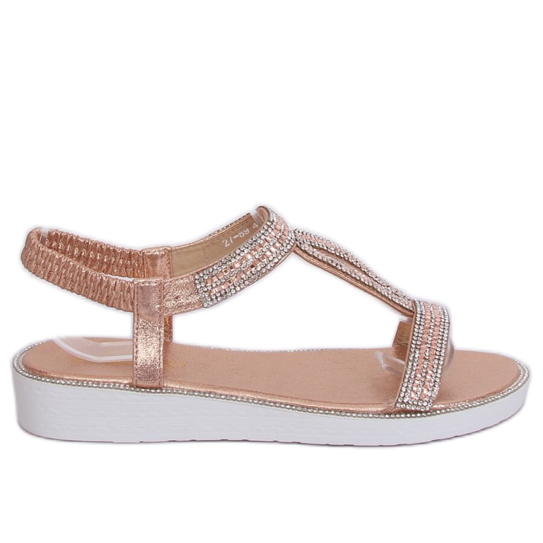 Sandali donna champagne 127-89 Champagne rosa