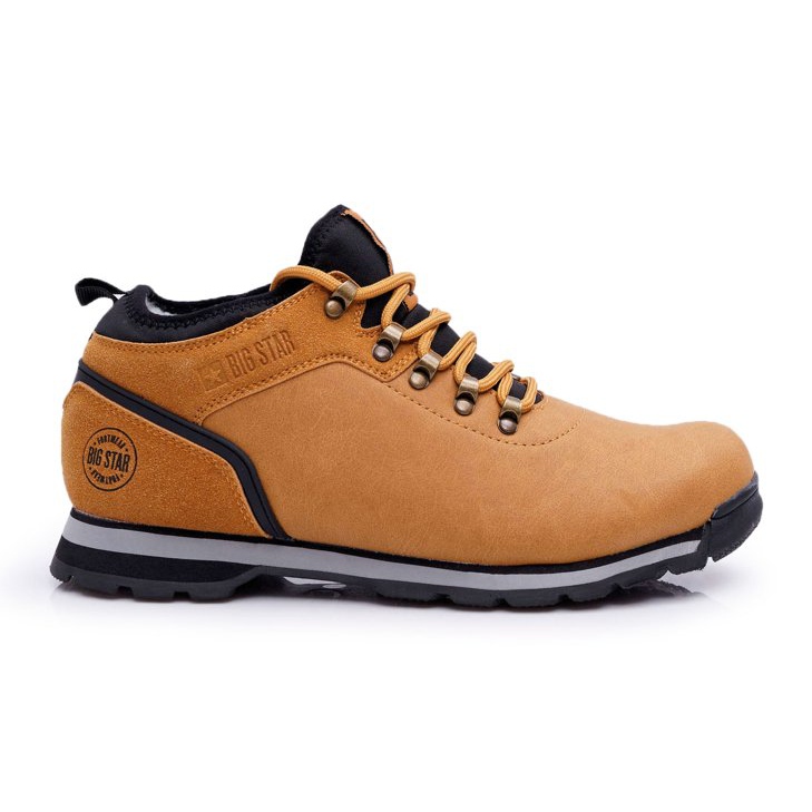 Scarpe da trekking da uomo Big Star Camel EE174442 marrone
