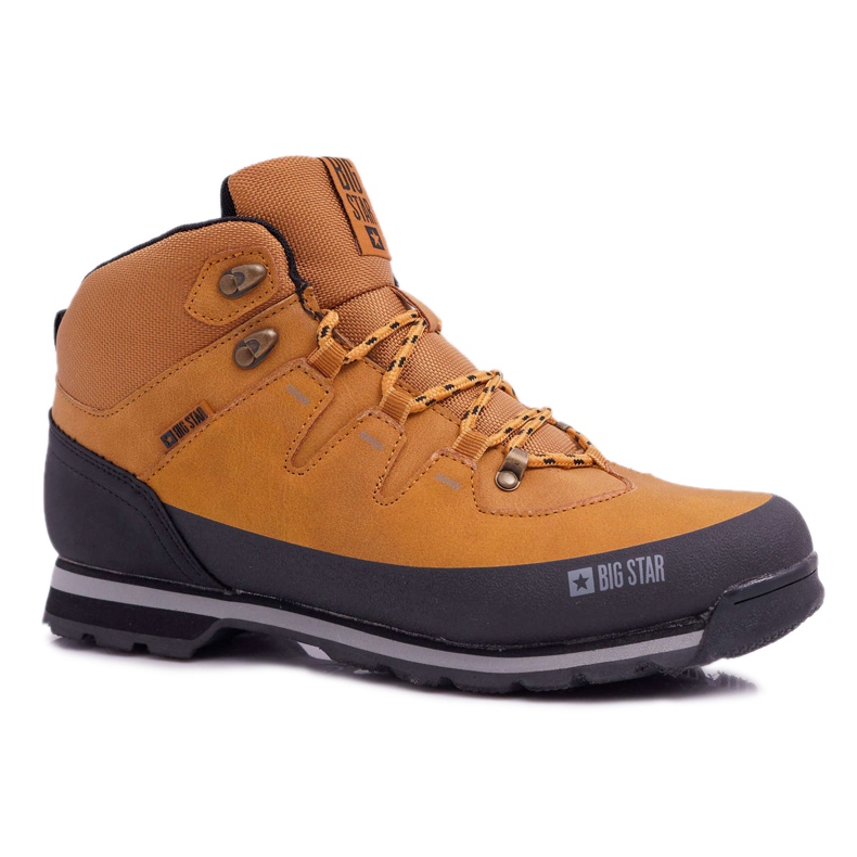 Scarpe da trekking da uomo Big Star Camel EE174438 marrone