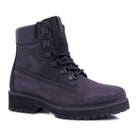 Stivali da donna Trappers Big Star Black EE274033 nero