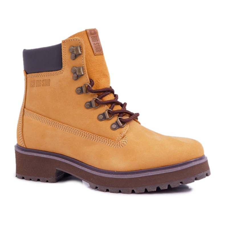 Stivali da donna Trappers Big Star Camel EE274035 marrone