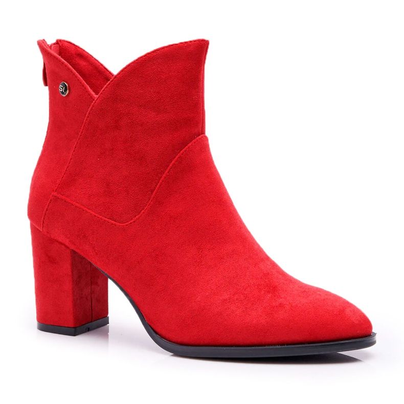 Stivali Donna Con Tacco Alto Sergio Leone Rosso BT525
