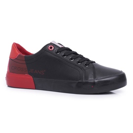 Sneakers Uomo Cross Jeans Nere EE1R4046C nero rosso