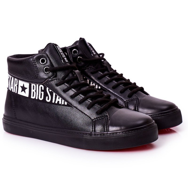 Sneakers Uomo Bassa Big Star Alta Nera EE174339 nero