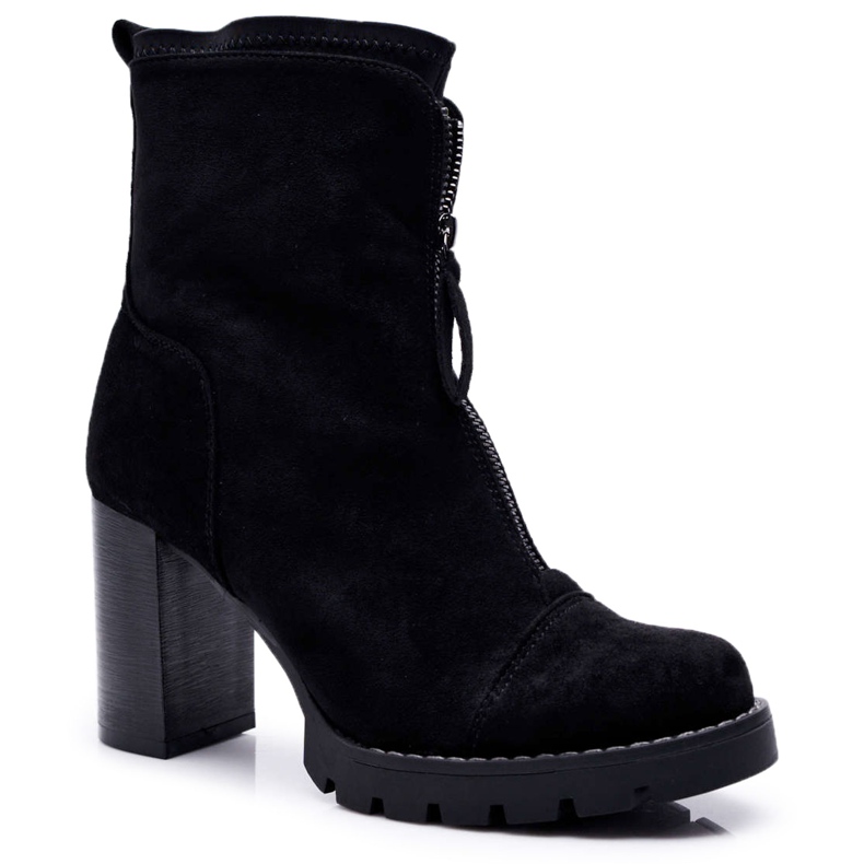 FRERY Stivali Donna Con Tacco Nero Frann