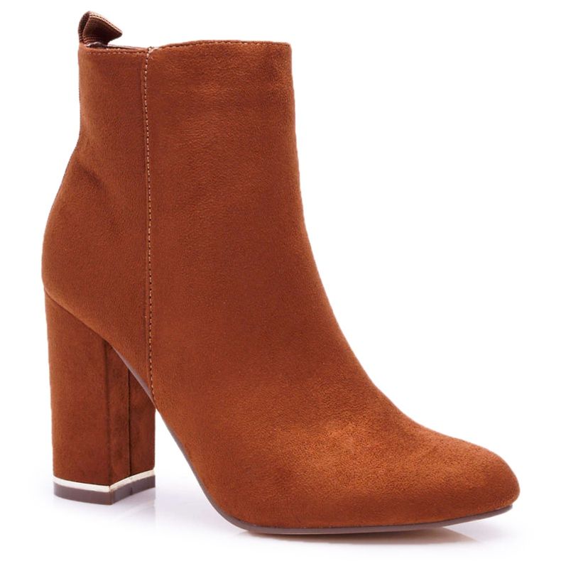 Stivali da donna con tacco alto Camel Sadie marrone
