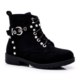 POPA Stivali per bambini Pearl Black Nargos nero