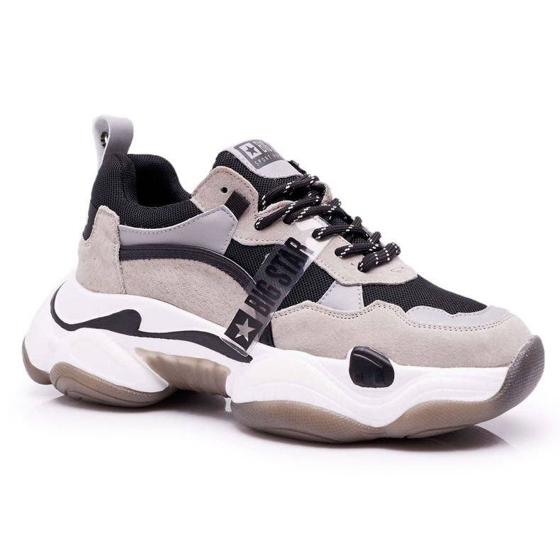 Scarpe Sportive da Donna Big Star di Daniel Lopez Grigie FF274427 grigio