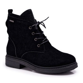 Stivali da donna Workers Big Star Pelle Nero EE274508