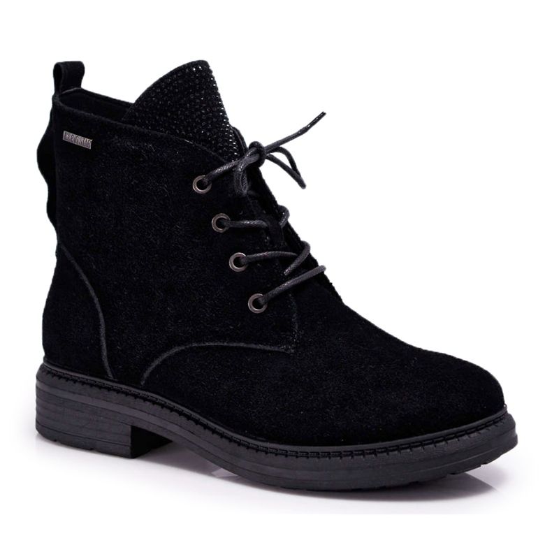 Stivali da donna Workers Big Star Pelle Nero EE274508