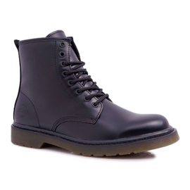 Scarponi da Trekking Uomo Pelle Big Star Nero EE174268