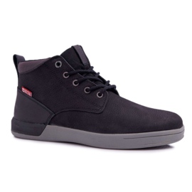 Stivali Uomo Pelle Big Star Nero EE174197