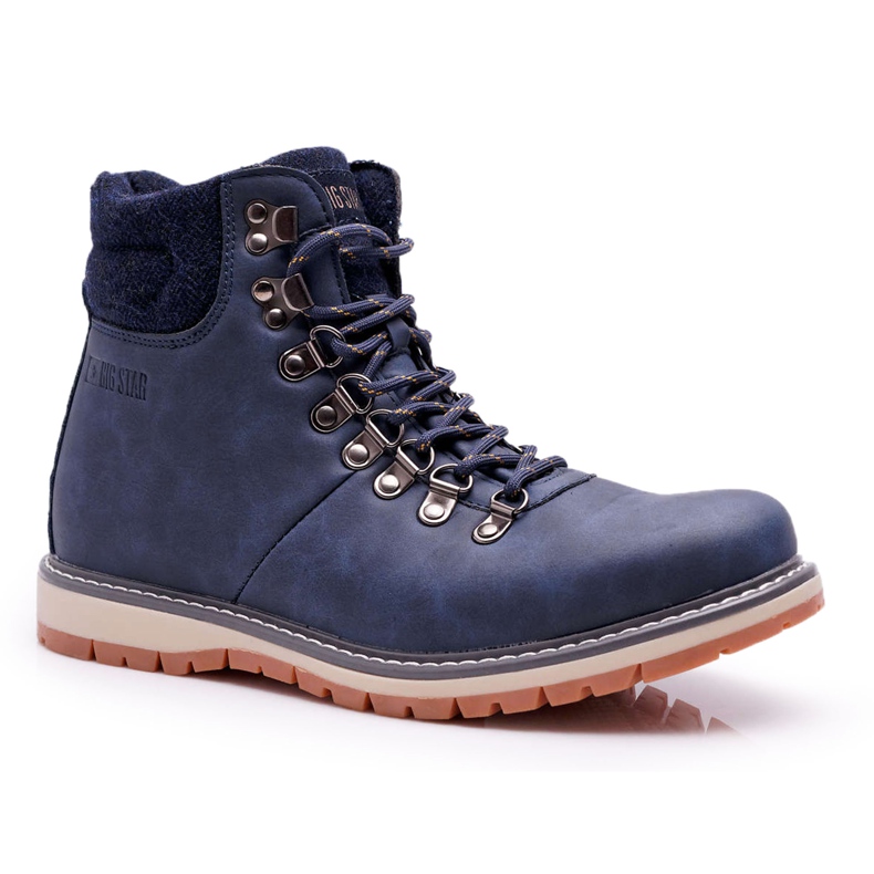 Trapper da uomo Big Star Navy Blue EE174403 blu navy