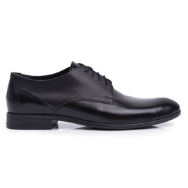 Bednarek Polish Shoes Scarpe brogue da uomo Elegant Bednarek Leather Black Jantar nero