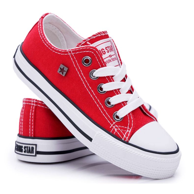 Sneakers per bambini Big Star Red FF374201 rosso rosso
