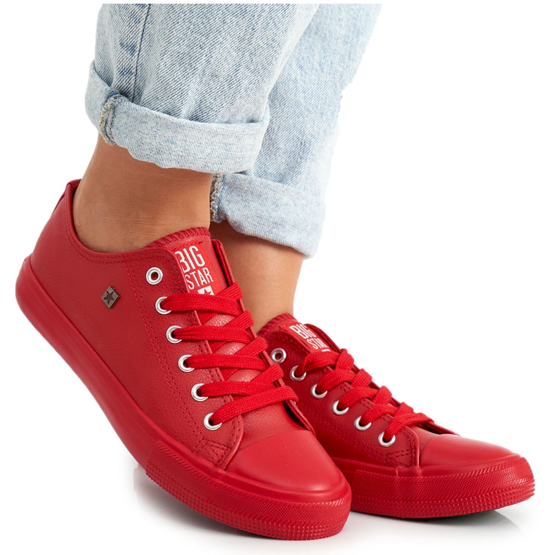 Sneakers Donna Big Star Rosse V274872 rosso