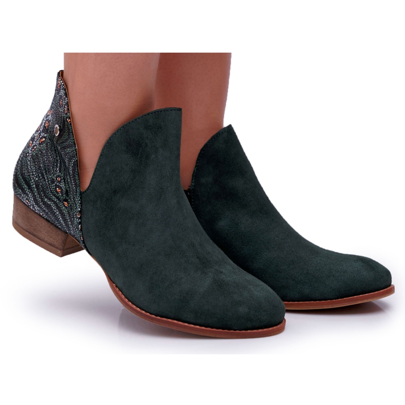 Stivaletti Donna Maciejka Primavera Pelle Verde 04091-19