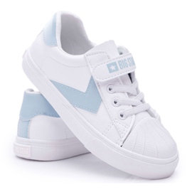 Sneakers Bambini Bambini Big Star Con Velcro Bianco FF374120