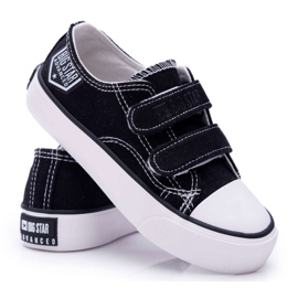 Scarpe Bambini Sneakers Big Star Con Velcro Nero FF374062