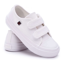 Sneakers Bambini Big Star Bambini Con Velcro Bianco FF374096 bianca