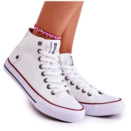 Sneakers da Donna Big Star Alte Bianche DD274332 bianco