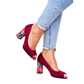 Décolleté Donna Sergio Leone Scamosciato Fucsia PB135 Be Mine! rosa