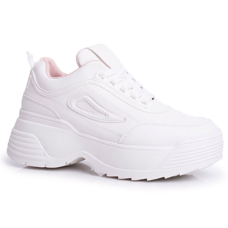 SEA Scarpe sportive da donna con suola alta rosa più forte
