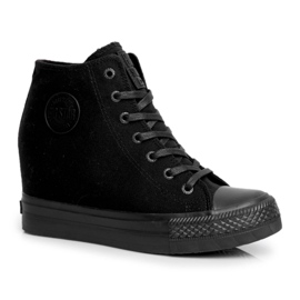 Sneakers Donna Big Star Nere FF274A191 nero