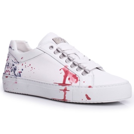Sneakers Donna Pelle bianca GOE FF2N3027 bianco