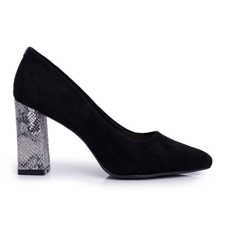 Décolleté Con Tacco Donna Sergio Leone Nere PB216 nero