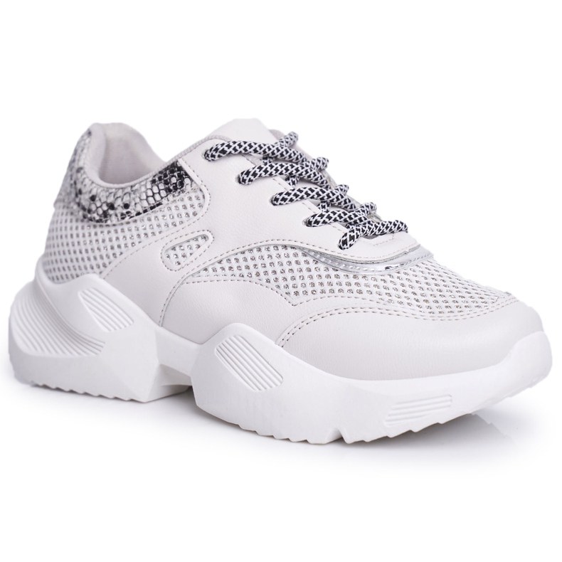 PS1 Scarpe Sportive Donna Snake Grigie Giselle grigio