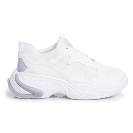 PS1 Scarpe Sportive da Donna Colorate Bianche Pinner bianca multicolore