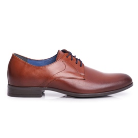 Scarpe brogue da uomo Casual Nikopol Leather Marrone 1735 BC40