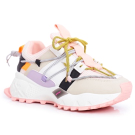 SEA Scarpe Sportive Donna Rosa LA91 Be One multicolore