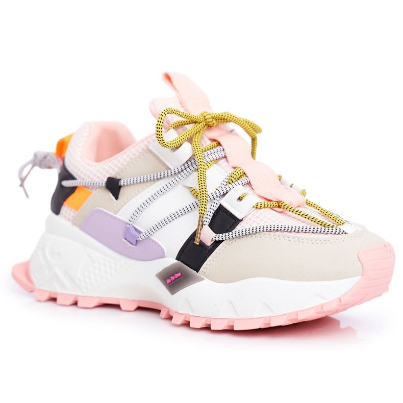 SEA Scarpe Sportive Donna Rosa LA91 Be One multicolore