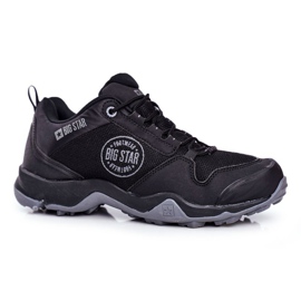 Scarpe Trekking Uomo Big Star High Outdoor Nere FF174303 nero
