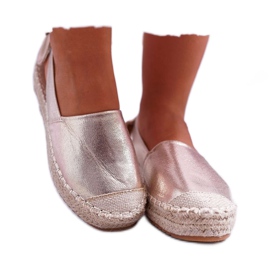 FRJ Espadrillas da donna Golden Contour d'oro