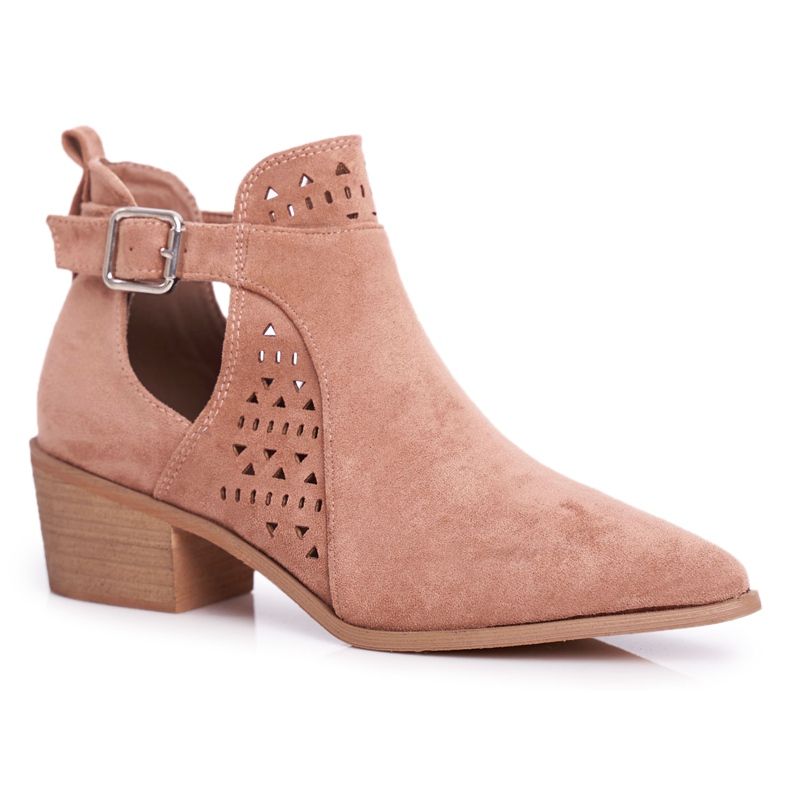 FB1 Stivali da donna con cut-out primavera Rosa Rita