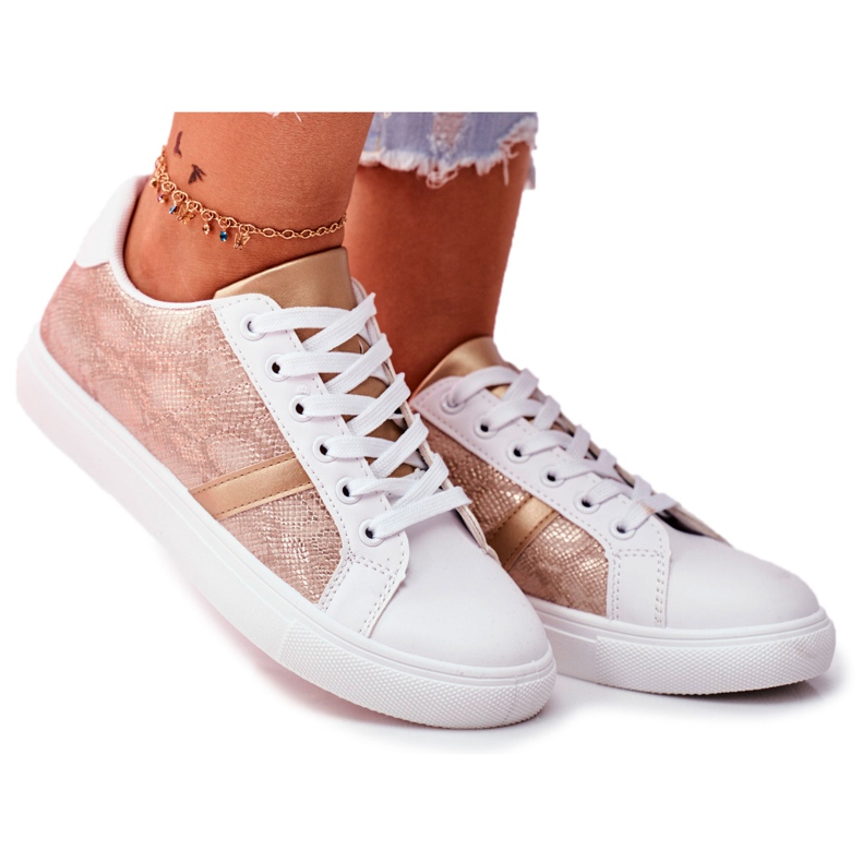 Scarpe Sportive da Donna Elegant White Poppy bianca